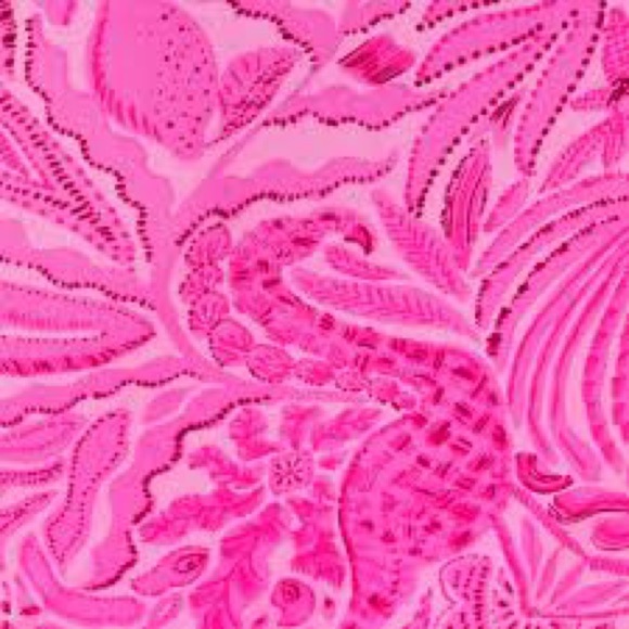 Lilly Pulitzer Sammy Mini Pajama Set – Cerise Pink Pinkie Promises – Size 12 NWT - Picture 2 of 2